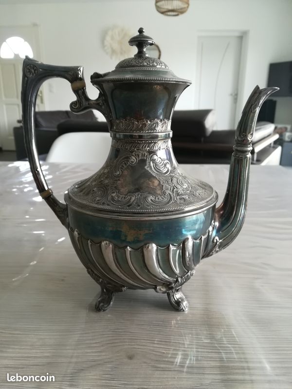 Théière Vintage EPNS Argent Plaqué – 8,5" – Très Bon État