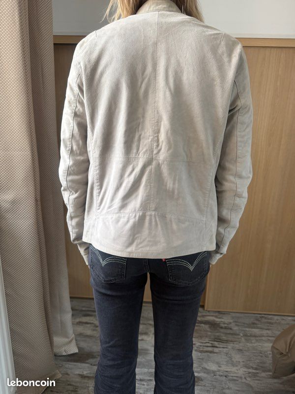 Veste en cuir IKKS (image 8)