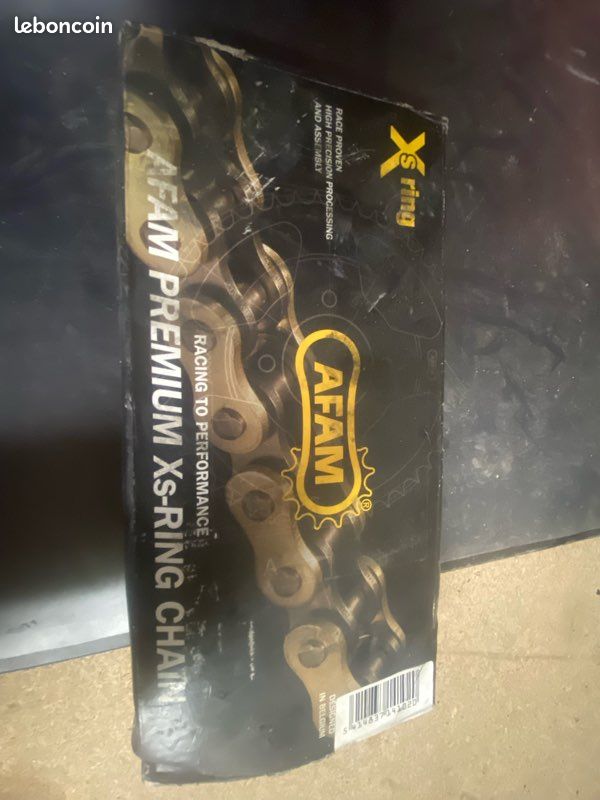 Kit Chaîne Renforcée 520 HDR 14*43 Pour Cagiva 125 Mito Euro 2 Et Raptor 125 (2004-2010) - Neuf
