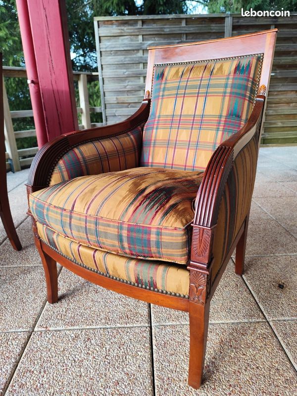 2 fauteuils style empire (image 7)