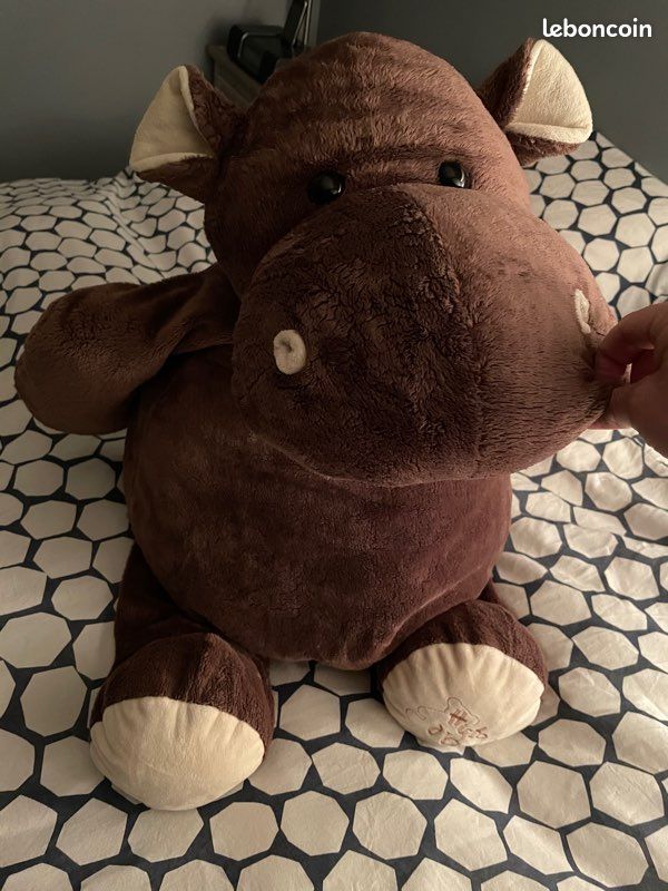 « histoire d ours » hippopotame grand format (image 1)