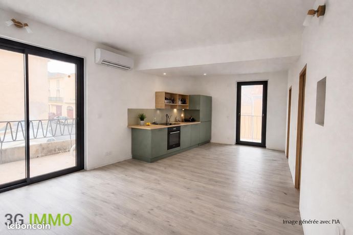 Vente | Appartement T4 | 4p | 3ch | 64 m² | Cabrières | Balcon