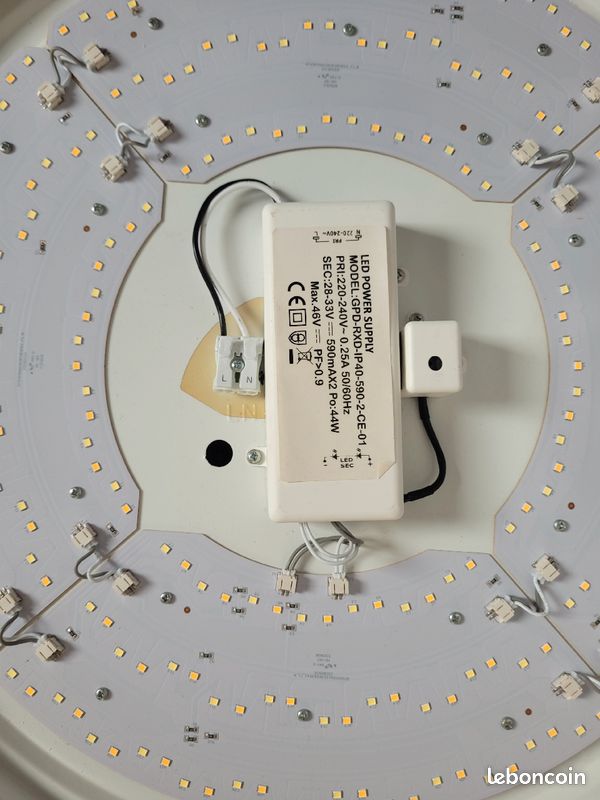 Plafonnier luminaire marque Inspire leroy merlin (image 3)