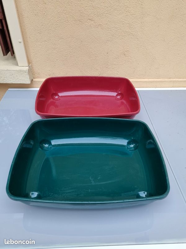 Lot de 2 bacs litière pour chat (image 2)
