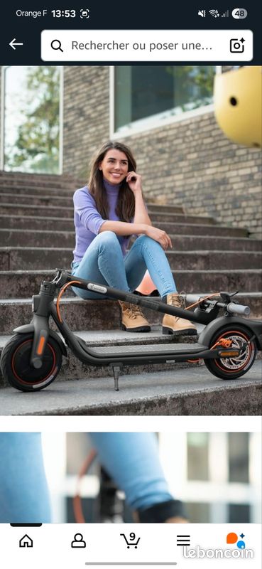 Trotinette electrique Segway Ninebot F40E (image 9)