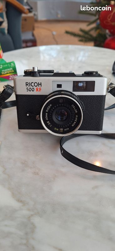 Appareil Photo Télémètre RICOH 500 RF 44mm F2.8 - 35mm Fonctionnel - Occasion Très Propre