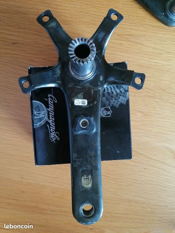 VÉLO DE ROUTE vintage Campagnolo C Record 172,5 mm MANIVELLES finition