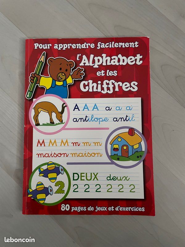 Cahier Alphabet et chiffre (image 1)