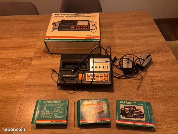 Cartouche Hanimex SD 070 + PC-501 - 10 Jeux Pong, PAL, Boîte D'origine