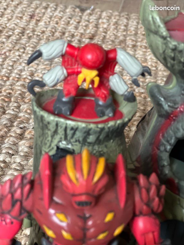 Figurine Gormiti - Peuple Du Volcan Magma - Marteau Furieux - Série 1 - Occasion
