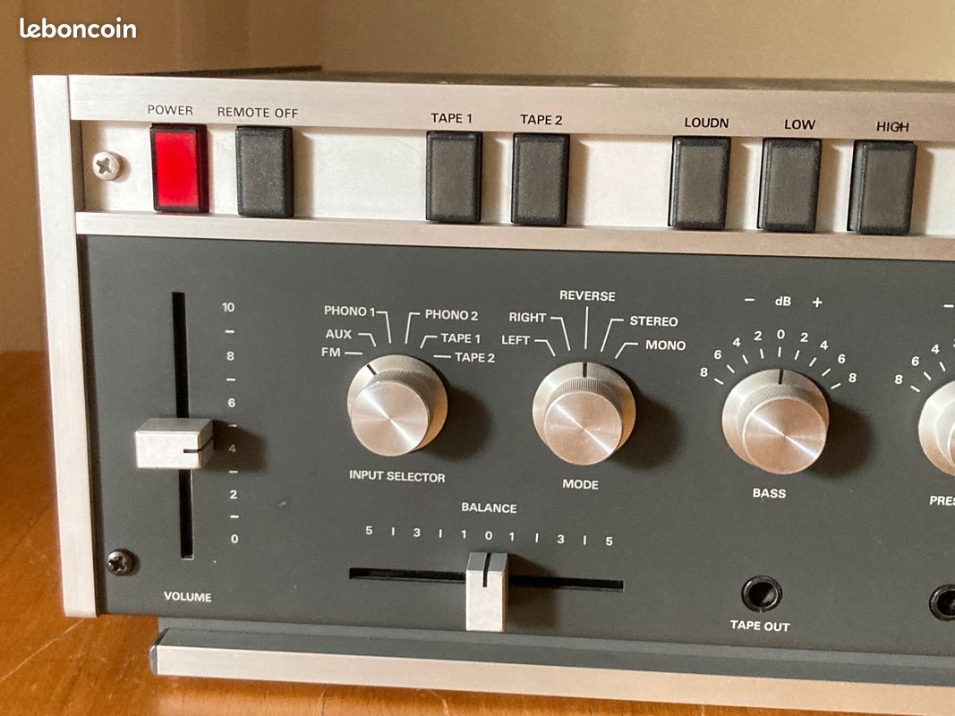 Revox A720 amplificateur + préamplificateur REVOX A722 avec tubes Nixies / LIVRASON OFFERTE (image 9)