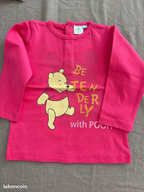 3 teeshirts Disney 18 mois neuf (image 5)