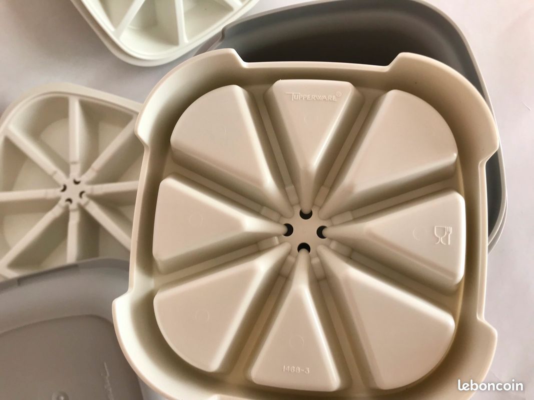 Neuf- Ensemble complet bac à glaçons + seau à glaçons + couvercle, Tupperware (image 9)