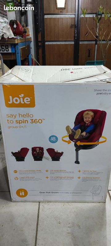 Siège auto Joie spin 360 (image 1)