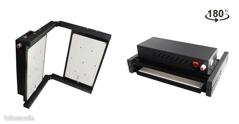 Chambre de culture Secret Garden DS90 + Lampe horticole LED 240w (image 2)