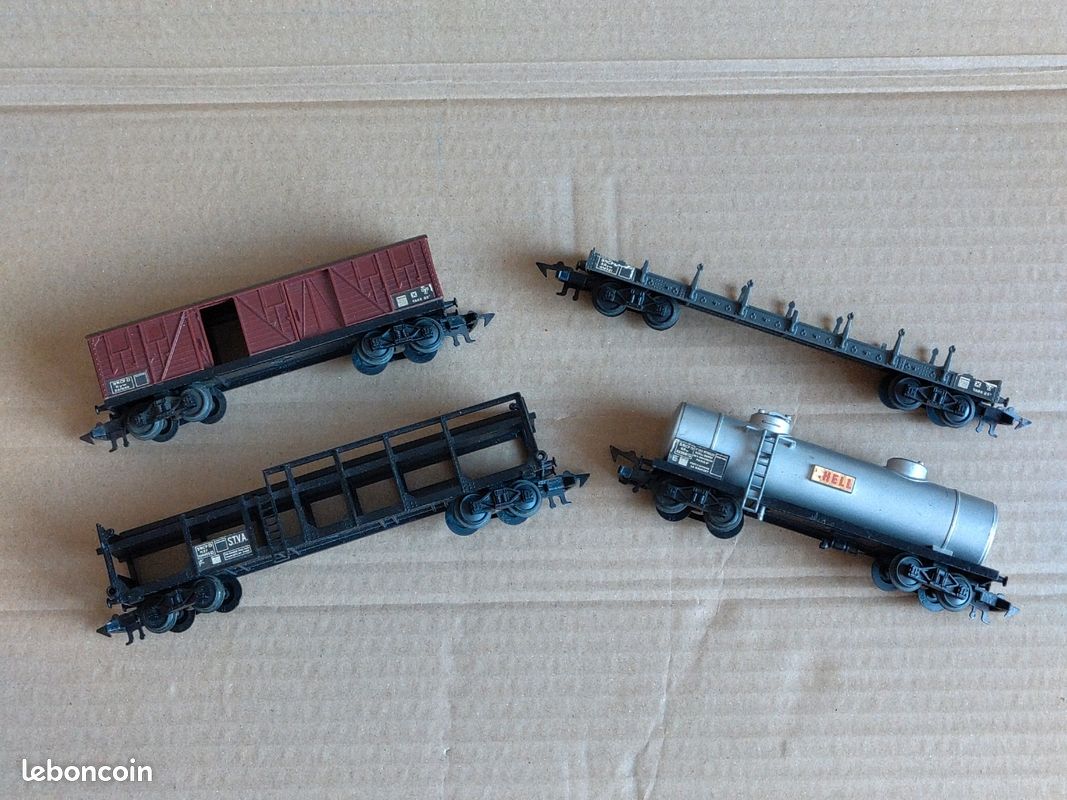WAGON MARCHANDISE JOUEF ancien train Locomotives HO réf 6240 EUR 18,00