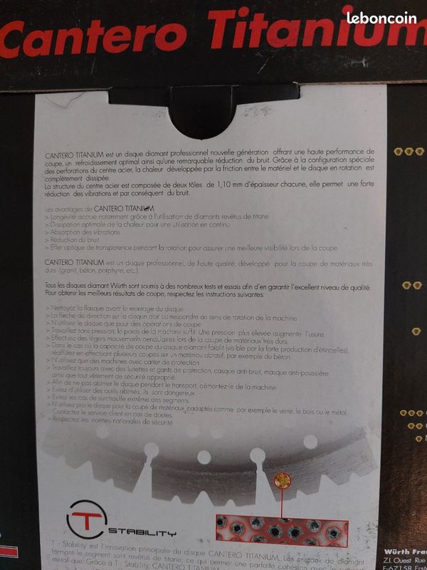 Disque diamant (image 3)