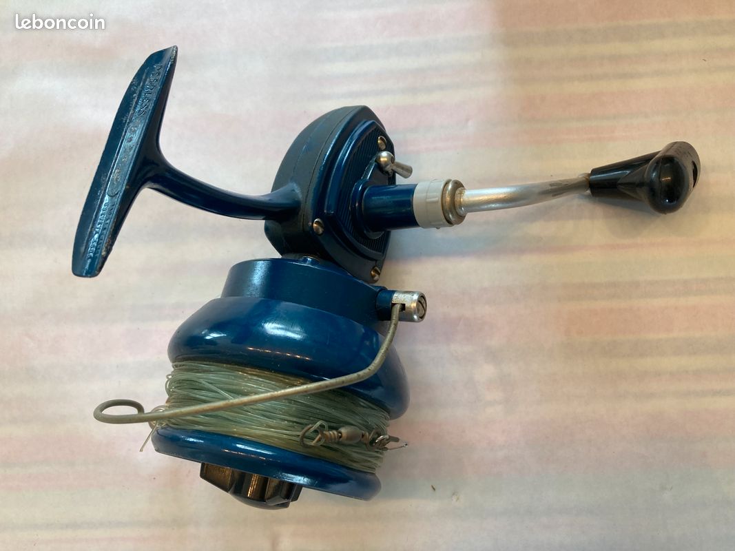 Moulinet De Pêche Ancien Mitchell PEERLESS BAM 100 - Fabriqué En France - Eau Douce