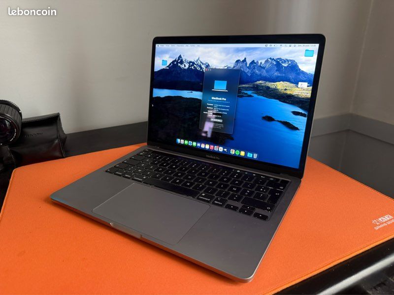 Apple Macbook pro 2020 - Intel i5 - Ram 8go - 256go - Très bon état (image 3)