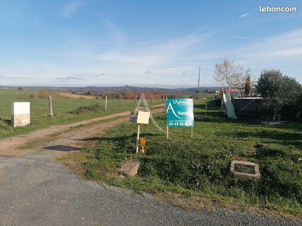 Terrain 1500 m² MIRANDOL BOURGNOUNAC