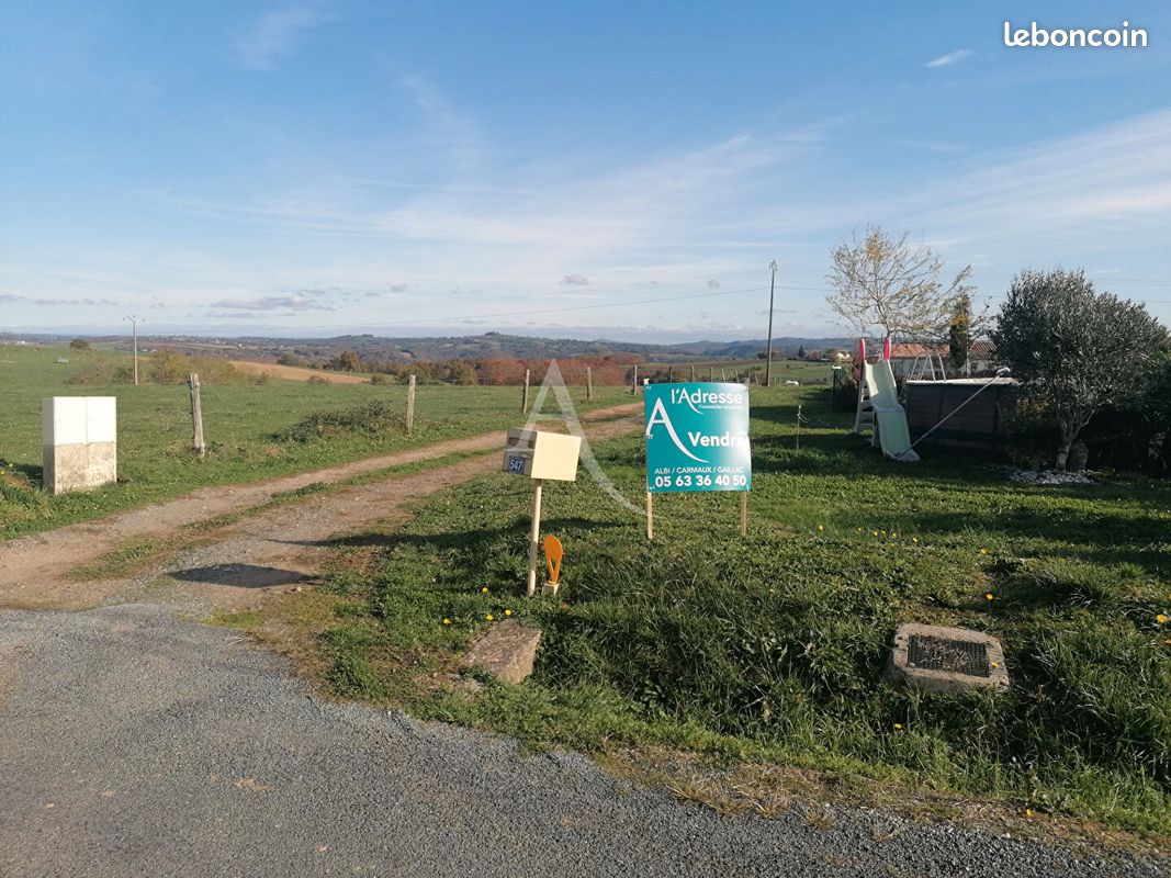 Terrain 1500 m² MIRANDOL BOURGNOUNAC (image 1)