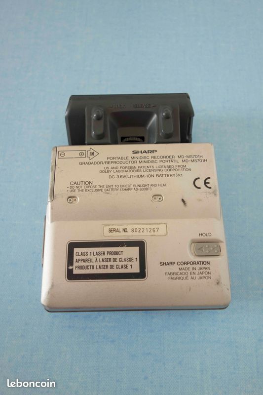 Lecteur MiniDisc Sharp MD SR50 - Photo, audio & vidéo