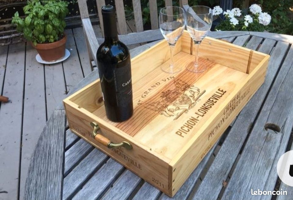 Caisse à vin plate (image 2)