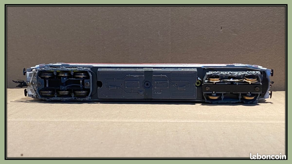 Jouef HO - locomotive électrique CC 40101 réf. 843/E et ses 2 voitures trans europe express - Modélisme