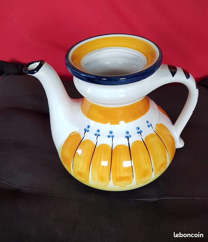 Cafetière vintage céramique (image 1)