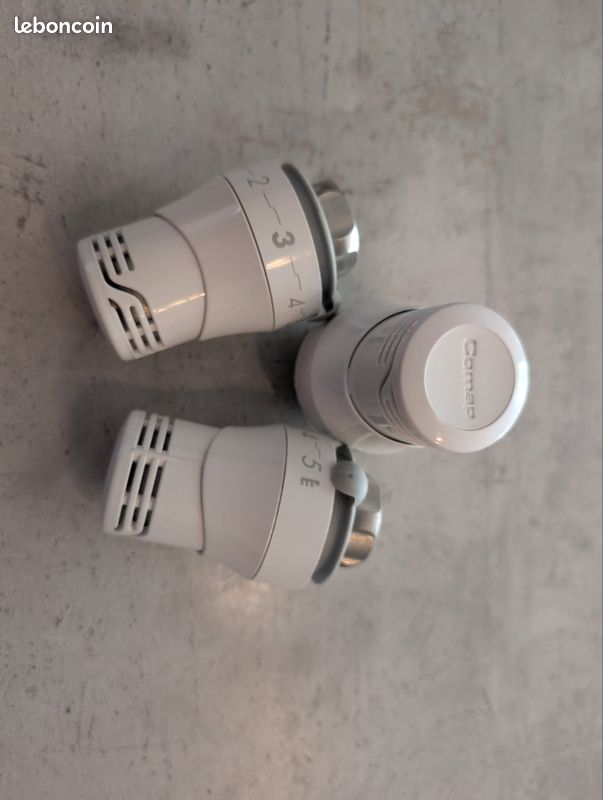 Têtes thermostatiques Comap – très bon état (image 1)