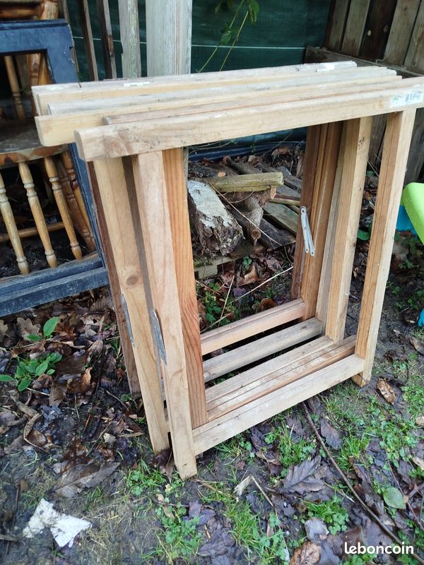 Plusieurs tretaux en bois (image 1)