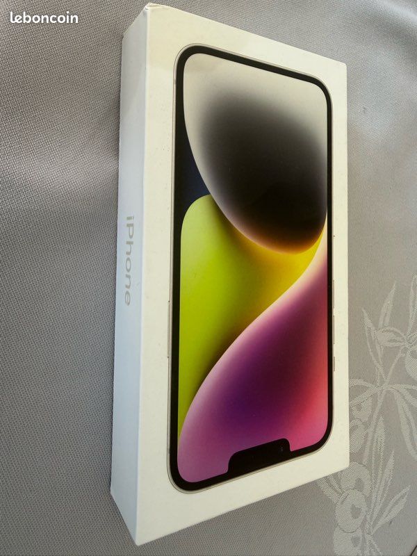 IPhone 14 blanc 128 Go excellent état (image 3)