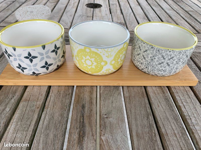 Set de 6 ramequins ou tagines de cuisson en argile - aya home