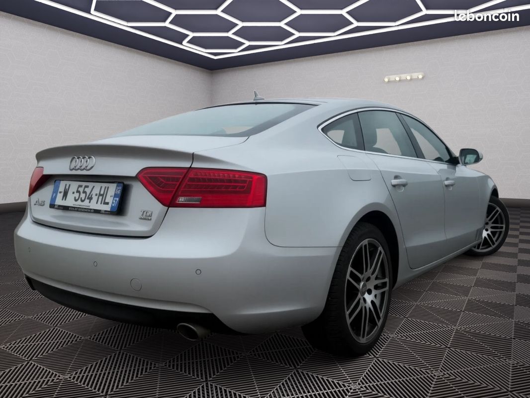 Audi A5 Sportback 3.0 V6 TDI Quattro 245 Quattro S tronic Ambition luxe – GPS, Cuir/Alcantara, Xénon, Radar AV/AR (image 2)