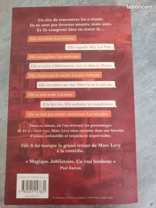 Roman Elle et lui. Levy (image 3)