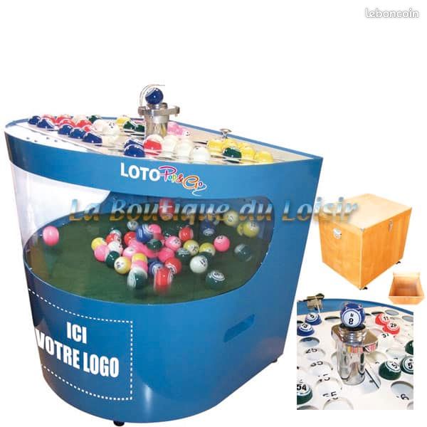 Boulier De Loto Manuel 16,5 Cm, Rouge, Avec 90 Boules Multicolores Et Plateau Incliné