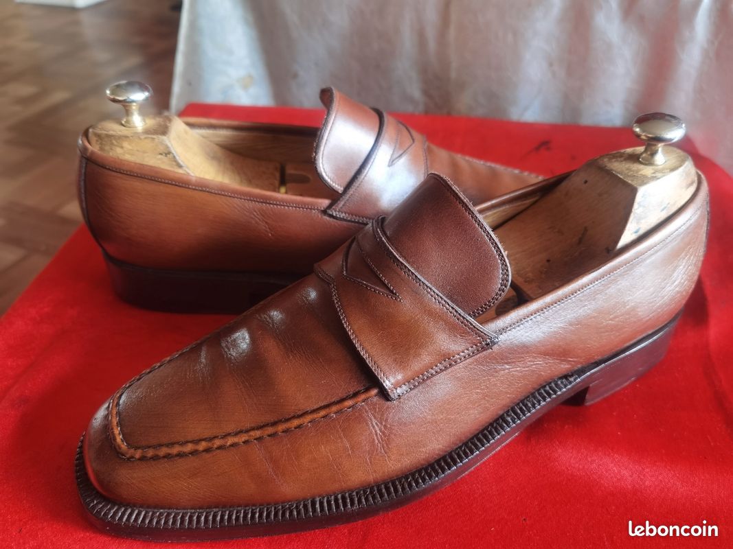 Chaussure mocassins Enzo Bonafé 44 Fr Bon état (image 4)