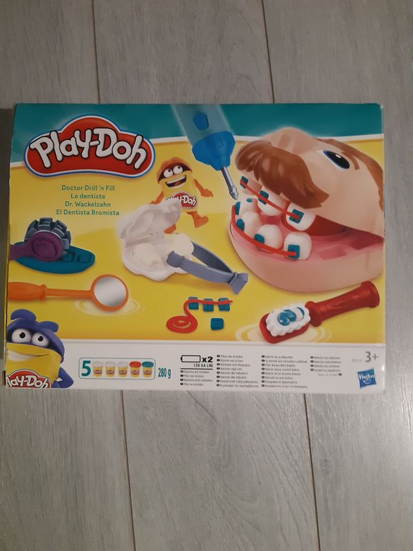 Play-Doh Drill 'n Fill Jouet dentiste pour enfants de 3 ans et