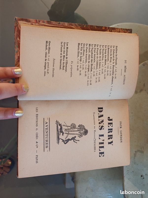 Jerry dans l'île, Jack London, 1929 (image 1)