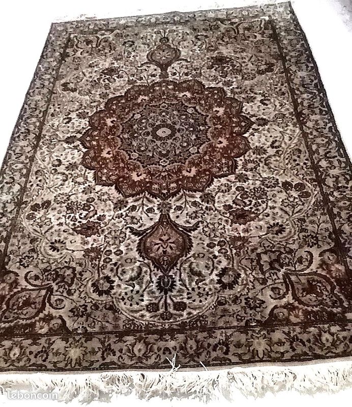Tapis 1m20 x 1m80, fait main, persan, iranien (image 5)