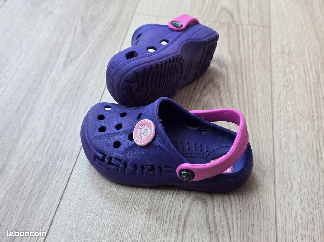 Sabots De Plage Femme EVA Violet – Taille 36-40 Ajustable, Neufs Avec Emballage