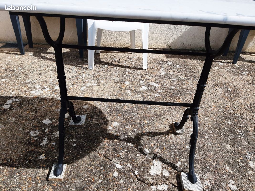 Table De jardin en fer forger (image 3)