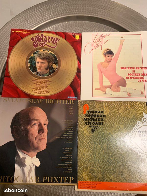 Gros lot vinyles anciens 33T 45T – Richter Klemperer Melodiya URSS Beethoven + variété (image 3)