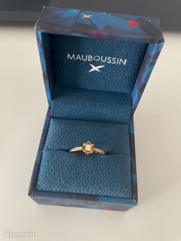 Bague Mauboussin « Ma Reine Amour N°1 » – Or 18K et Diamants