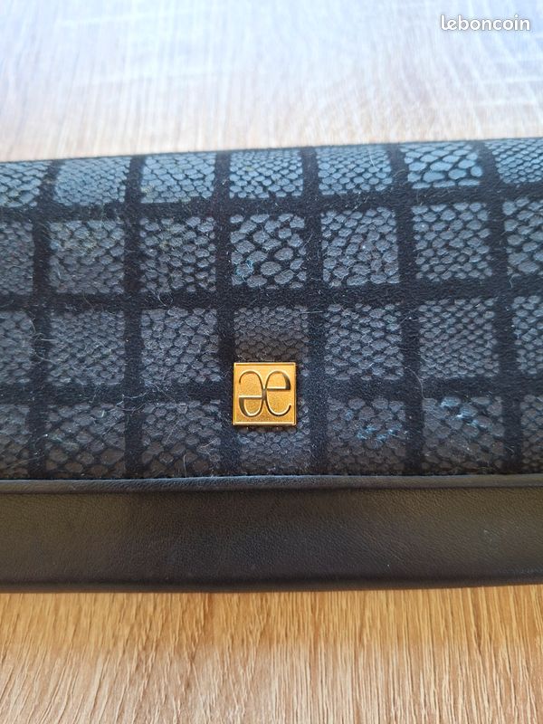 Portefeuille Cuir Elégance Paris - Vintage Chic (image 3)