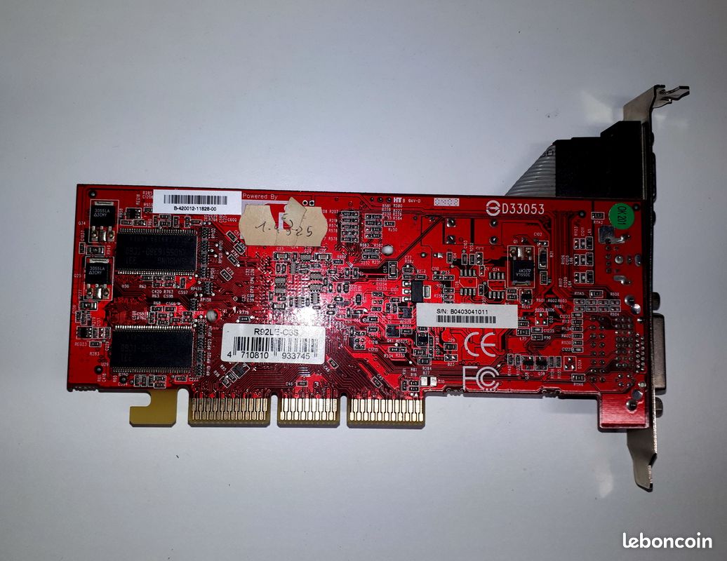 Carte graphique Radeon powercolor 9200 R92LE-C3S testée