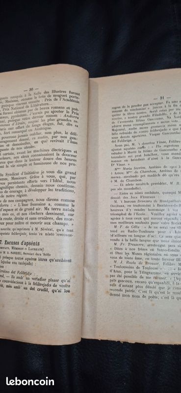Livre Revue Occitane Rare : Era Bouts dera Mountanho (image 9)