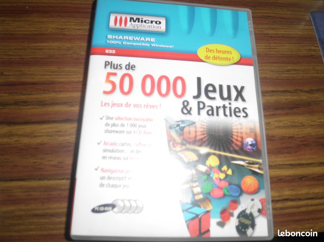 Plusieurs cd de jeux différents , je ne m'en sert pas à saisir (image 1)