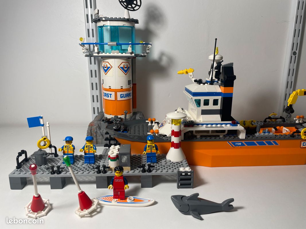 Lego Set Lego Coast Guard 7739 LEGO City 7739 Patrol Boat And