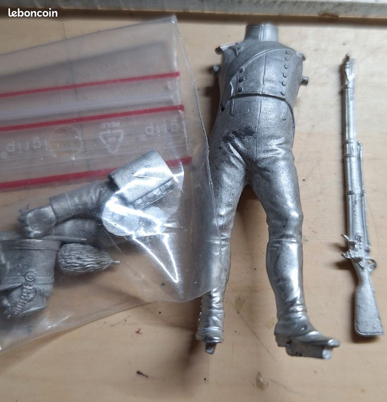 Figurines - Figurine métal TOP QUALITE à monter et peindre F.M. BENEITO ref MF-67 NAPOLEON EMPEREUR DES FRANCAIS